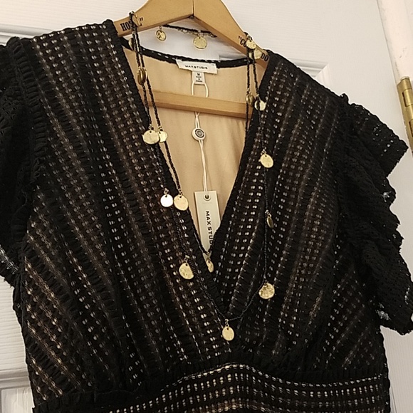 MAX STUDIO | Ruffled Lace LBD NEW - Picture 4 of 8